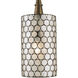 Regatta 1 Light 6 inch Cupertino Pendant Ceiling Light